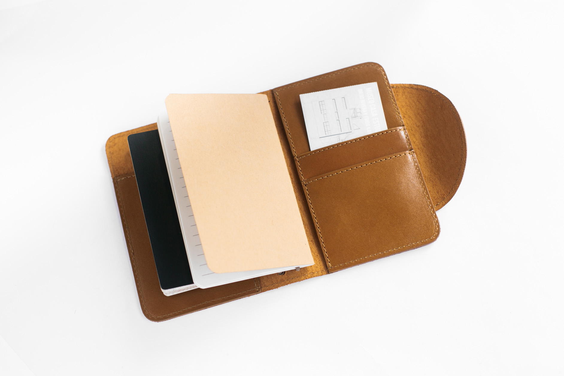 Portapasaportes INDIGO camel Image 5