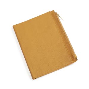 Sobre de piel AMARILLO   A5